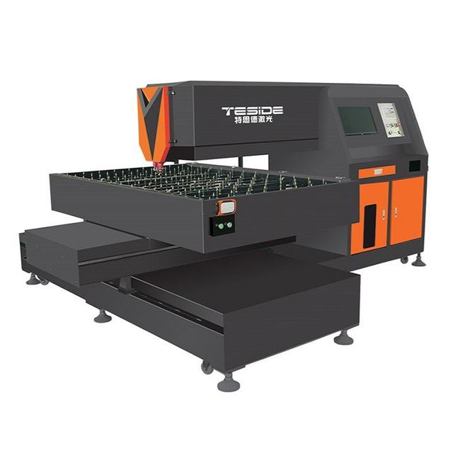 Máquina de corte láser de 800 vatios TSD-LC800-1218 PRO con sistema automático siguiente para el corte de 2pt 3PT y 4PT en un tablero de troqueles