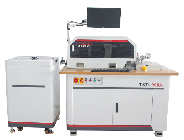 TSD-900A Máquina de dobladillo de auto multifuncional para cortar a troquelado con perforación de nicking de broche